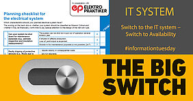 Planning checklist for the electrical system