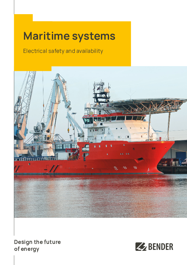 View of the brochure "Maritime Systems"