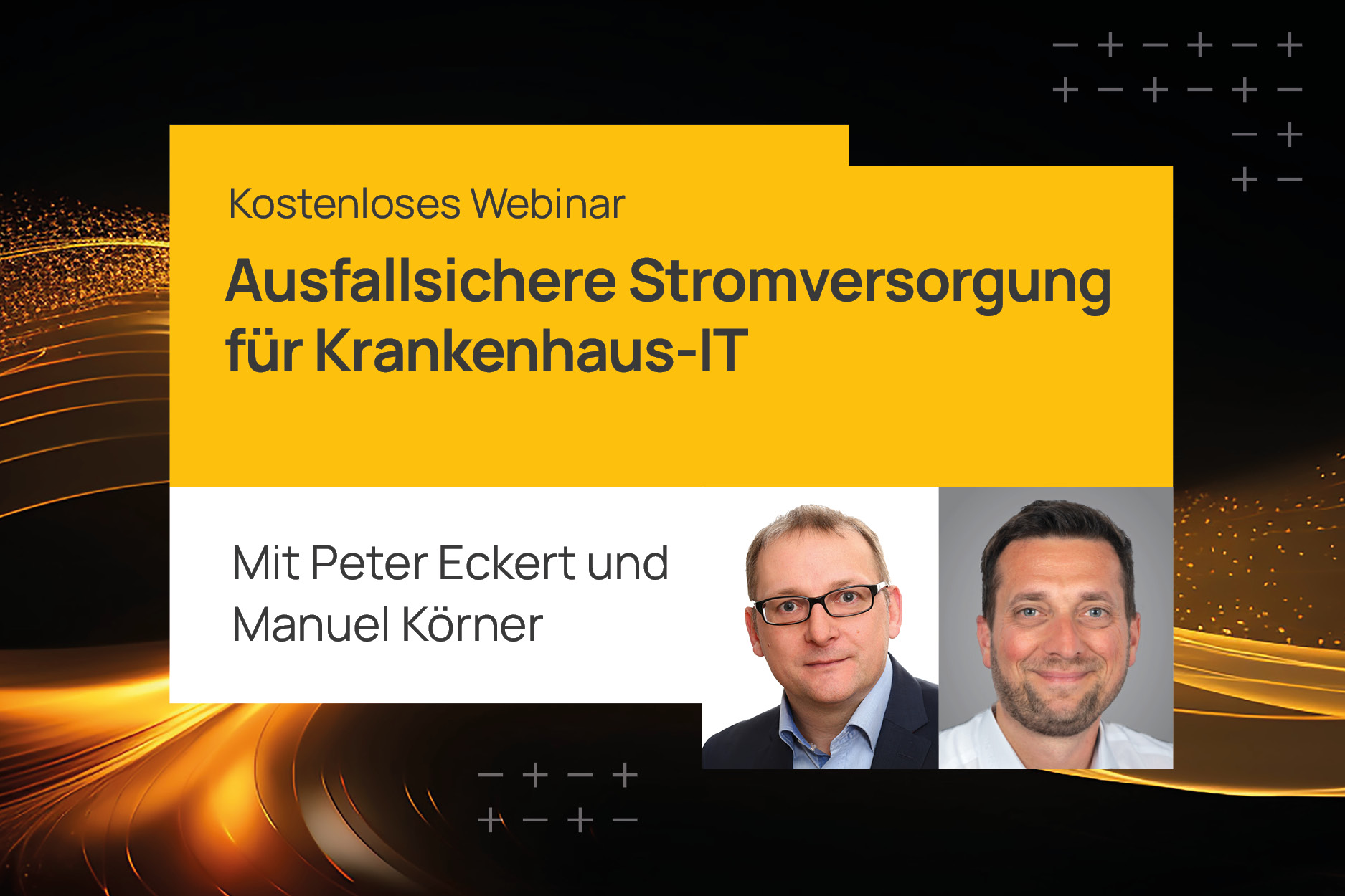 Ausfallsichere Stromversorgung für Krankenhaus-IT