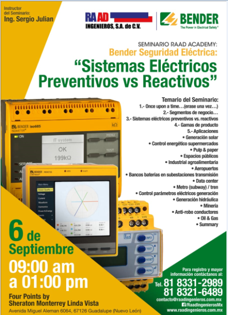 Sistemas Eléctricos Preventivos vs Reactivos