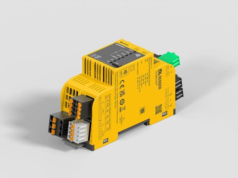 Yellow electronic device isoMED527
