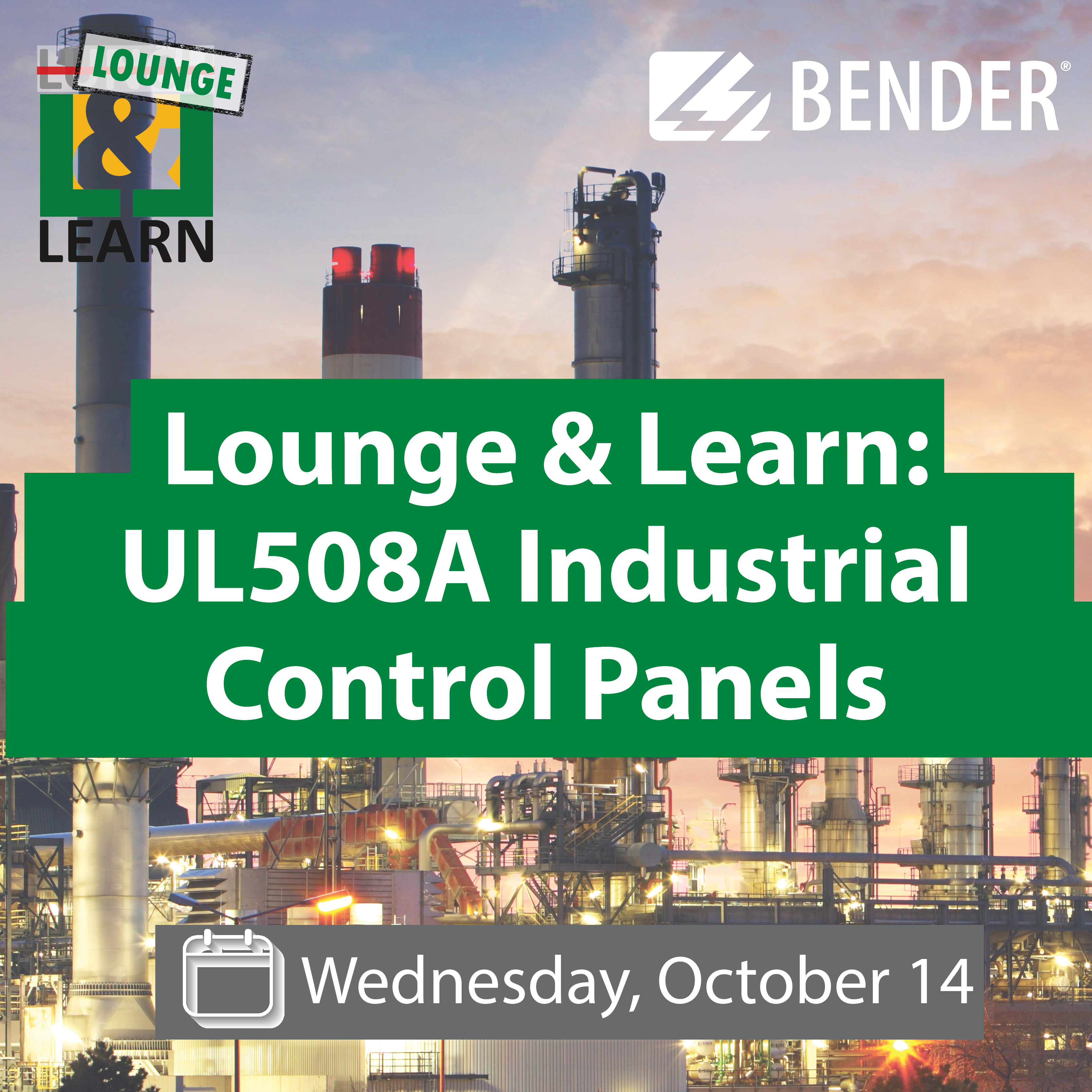 Lounge Learn UL508A Industrial Control Panels Bender GmbH Co KG