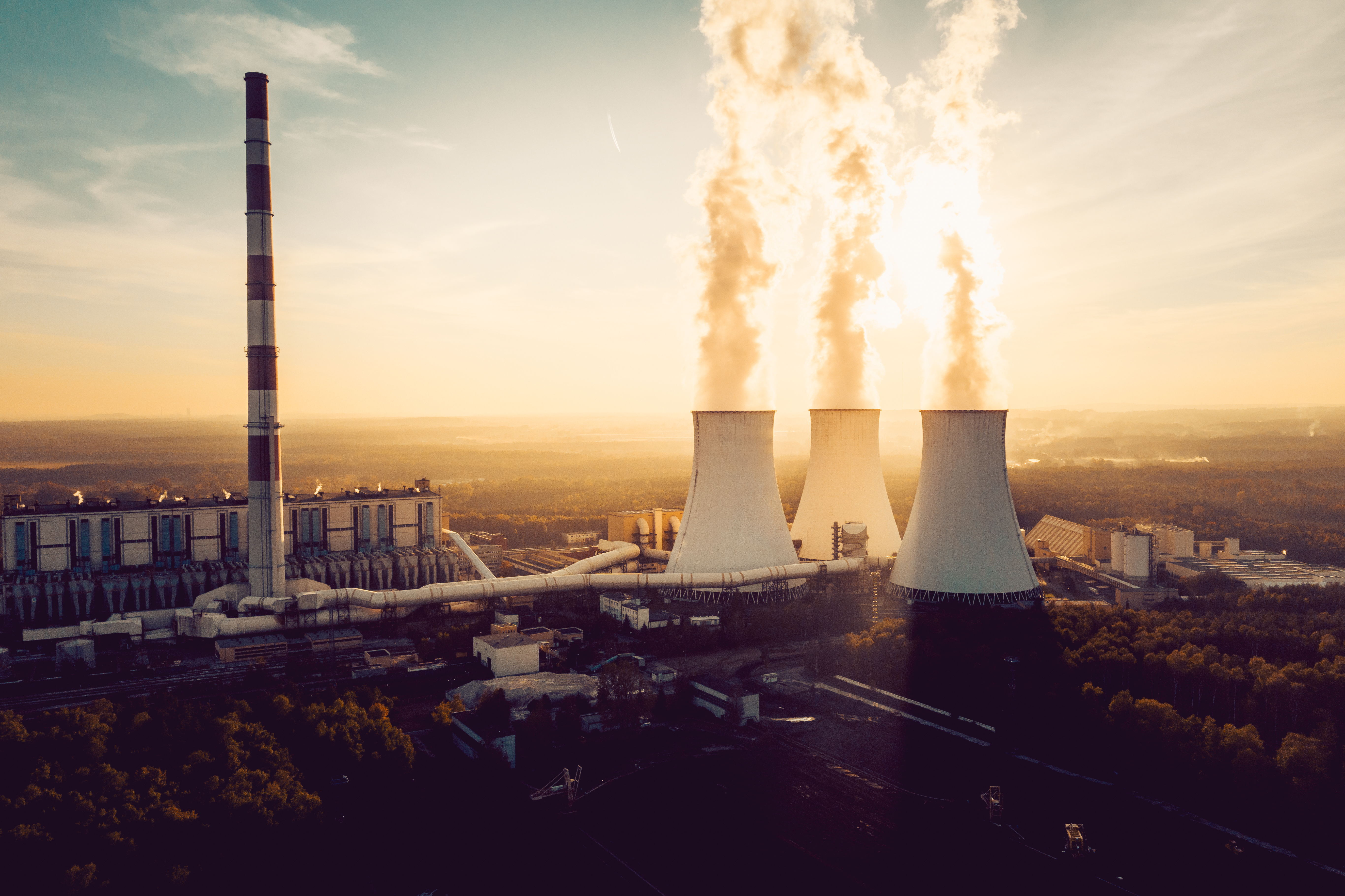 Bild eines Kraftwerkes