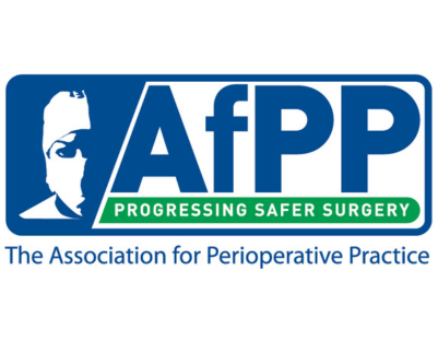 The Association for Perioperative Practice (AfPP) logo an event which Bender are exhibiting at from 8th - 9th August 2025. 